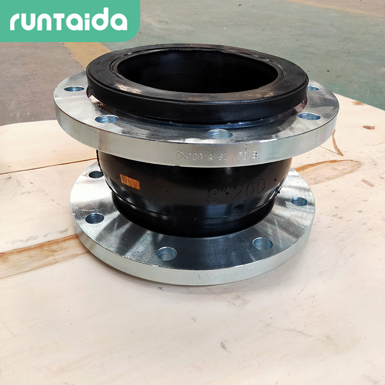 润泰达-DN150单球体红桃娱乐app下载柔性接头 可曲挠红桃娱乐app下载膨胀接头